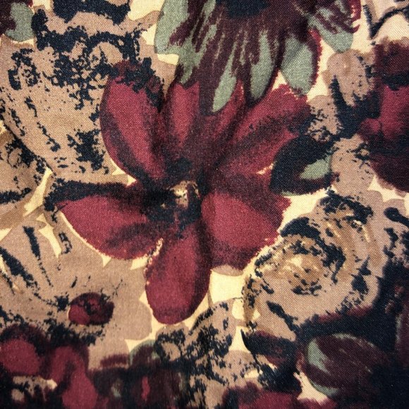 Shannon McClean Peace love & Fashion Bergdorf Goodman burgundy liberty f… - Picture 4 of 5